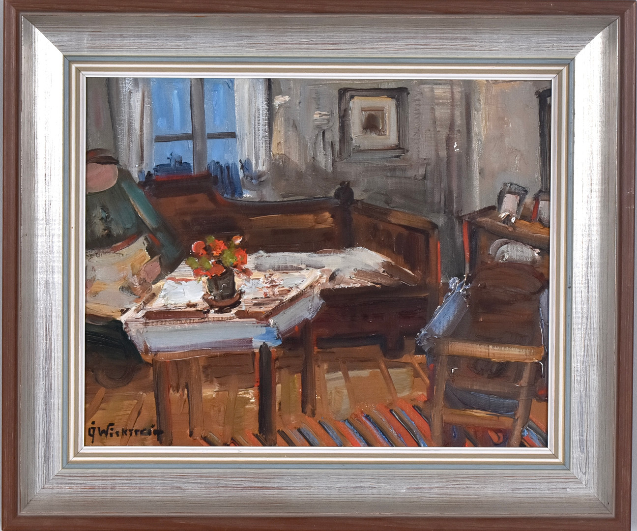 Room Interior by Åke Wickström