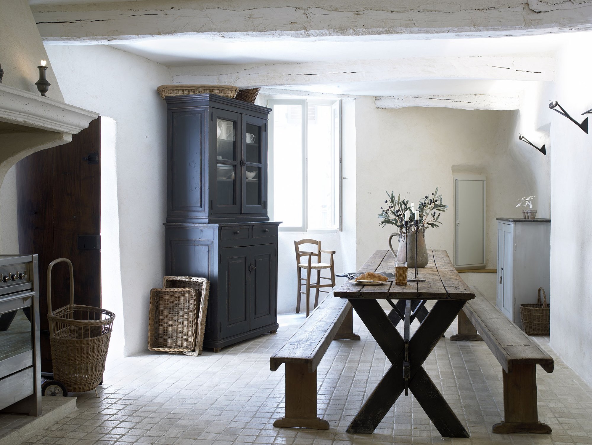 A French dining room